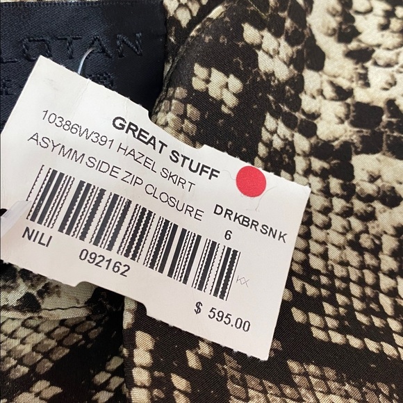 NWT NILI LOTAN HAZEL ASYMETRICAL SKIRT - Picture 11 of 11